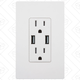 TopGreener 4A Dual USB Charger Receptacle, $18